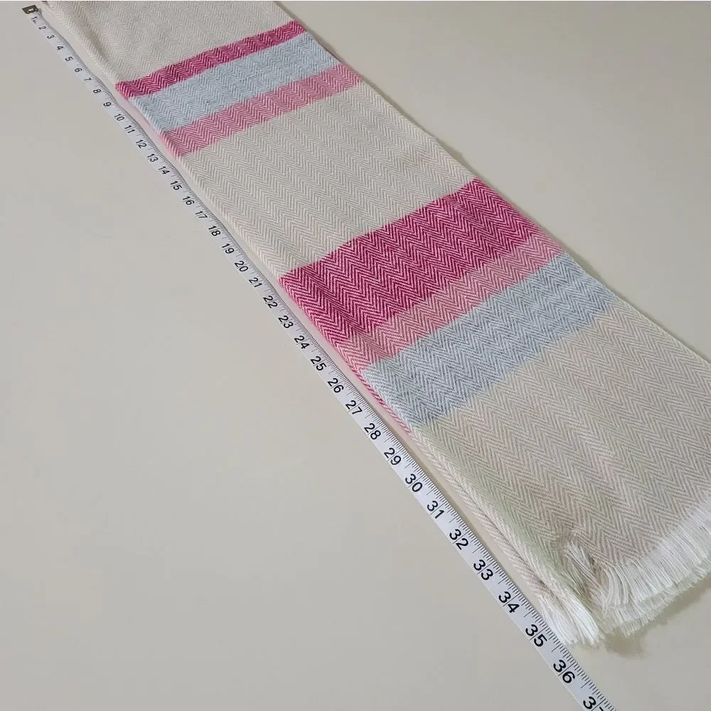 Isaac Mizrahi Herr Blanket Scarf Pebble Rose